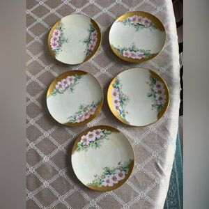 Antiques/ Bavaria AD dessert plates / China / china / plates